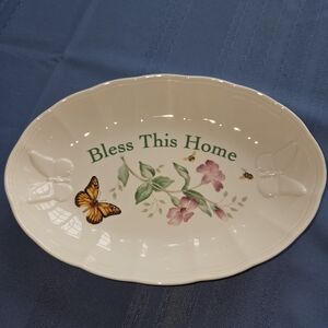 Lenox Bless This Home Serving dish
